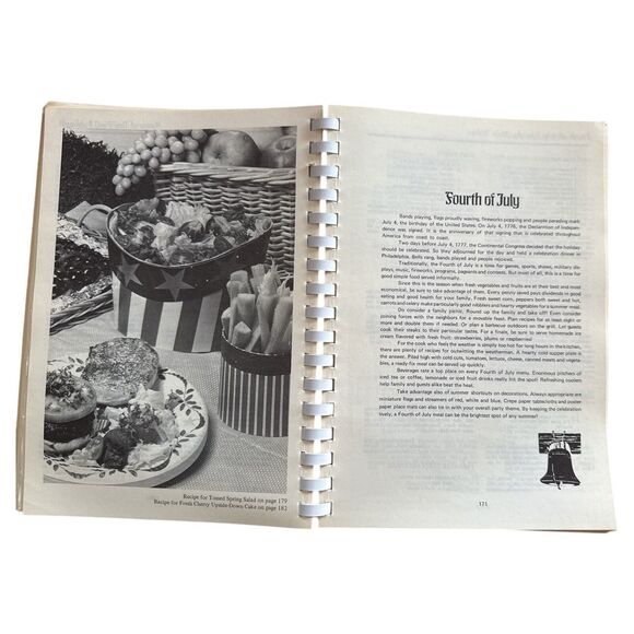 1970 Eastern Star Holiday Cookbook Montgomery AL Vintage Spiral VG Community - Picture 4 of 8